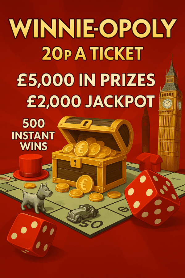 Winnie-Opoly: The 20p Cash Board Drop