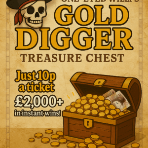 🏴‍☠️ One-Eyed Willy’s GOLD DIGGER Treasure Chest
