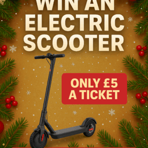 🛴 Electric Scooter – Drawn Before Christmas