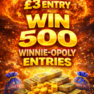 ⚡ FLASH RAFFLE – THE NUKE Win 500 Winnie-Opoly Entries