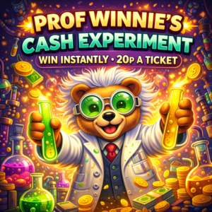 🧪 Prof Winnie’s Cash Experiment – Win Instantly!